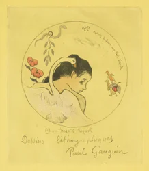 Kínai tányér terve, 1889