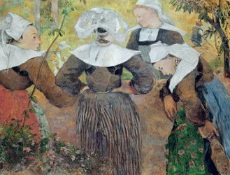Négy breton nő, 1886