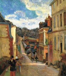 Francia: La rue Jouvenet à Rouen Rue Jouvenet Rouen-ben