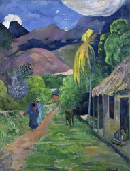 Francia: Rue de Tahiti utca Tahitiben