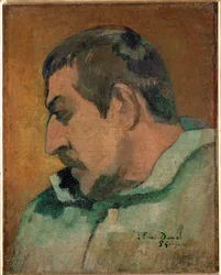 Paul Gauuin, önarckép (olaj, vászon)