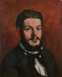 Claude Antoine Charles Favre portréja, 1877.