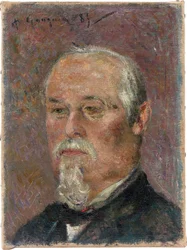 Philibert Favre portréja, 1885.