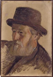 Férfi portréja, 1880 körül (olaj, vászon)