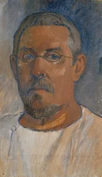 Önarckép szemüveggel, 1903.