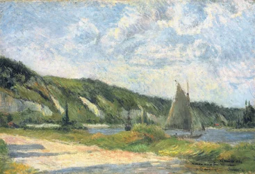 A La Bouille sziklái, 1884