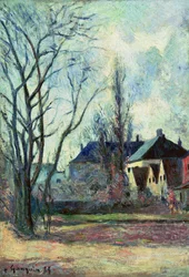 Téli táj Koppenhágában, 1885