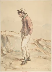 A parton álló tengerész, 1859-60.