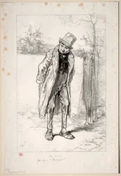 Physionomies Parisiennes: Au Marais. Tessék, Azor! itt!, 1857-58.