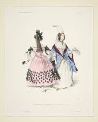 EREDETI TRAVESTISSEMENS (sic) az 1834. 5. és 6. bálokhoz.