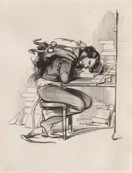 Émile Forgues, Old Nick, kb. 1835-1840