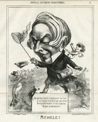 Hadol (1835-1875) illusztrációja a Charivariban