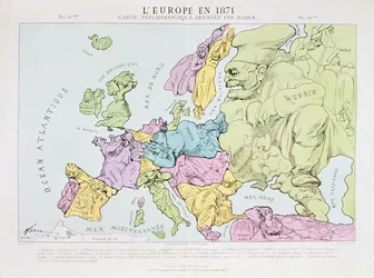 Európa 1871-ben, 1871