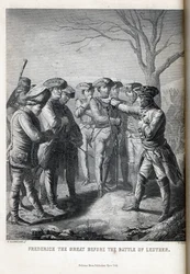 Nagy Frigyes a Leuthen-i csata előtt, 1882