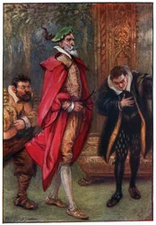 Így találkozott a birtokszobával, a „Don Quijote kalandjai” című illusztrációval, amelyet G. Bell und Sons, Ltd. adott ki 1911-ben.