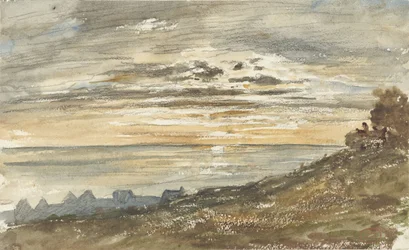 Lenyugvó nap Trouville-ben