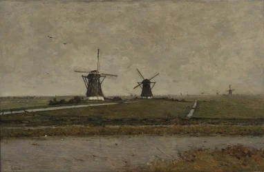 Polder Mills-szel Overschie közelében