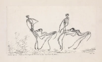 Candide, 16. fejezet. Miközben két majom követte őket a fenekükre harapva, 1911.