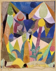 Enyhe trópusi táj. 1918