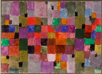 Noerdlicher ort (Place du Nord) Vegyes technika, karton, Paul Klee (1879-1940) Dim. 28,5x37,1 cm Milánó, magángyűjtemény