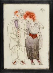 Verkommennes Paar Rossz nemű pár, 1905.
