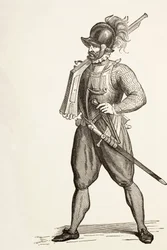 Arquebusier A 16. század.