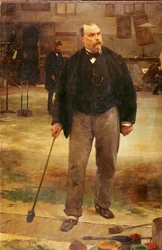 A színpadtervező Auguste Rube ...