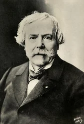Edmond de Goncourt portréja (fénykép)