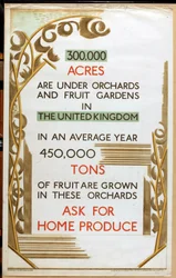 Házi termék, a "Home Gardens for Home Markets" sorozatból (színes litho)
