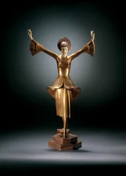 A csillag (aranyozott bronz és elefántcsont)