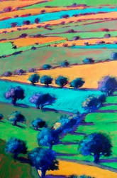 West Malvern #2 (részlet), 2024 (akril, karton)