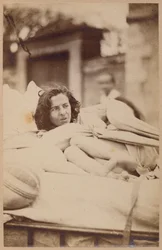 Hisztérikus epilepszia, roham, torzulások, XXXVII. tábla az „Iconographie Photographique de La Salpetriere”-ből, Bourneville et P. Regnard, Párizs, 1876 (albumnyomat)