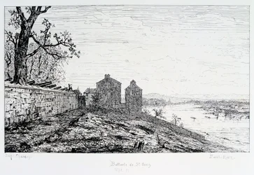 St Ouen akkumulátora, Párizs ostroma, 1870-1871