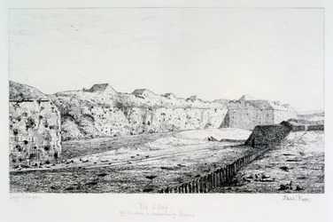 Fort dIssy, Párizs ostroma, 1870-1871