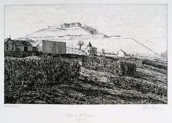 Fort du Mont Valerien, Párizs győzelmei, 1870-1871