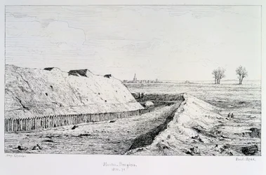 Haute Brugeres, Párizs ostroma, 1870-1871