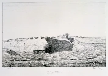 Moulin Saquet, Párizs ostroma, 1870-1871