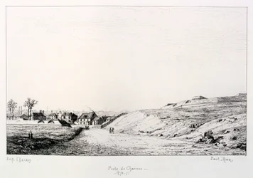 Charonne posta, Párizs ostroma, 1870-1871