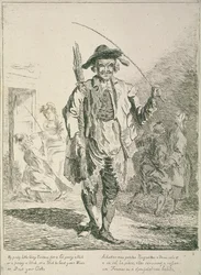 Bot eladó, Cries of London, 1760