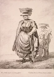 Két osztrigaárus, Cries of London, 1760