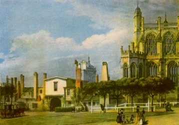 „Windsori kastély: Szent György-kápolna”, 1768, 1942.