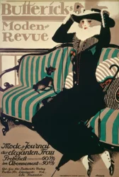 Buttericks Moden-Revue / Poszter 1912, P.Scheurich
