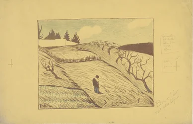 La fin du jour (A nap vége) 1893 (színes litó)