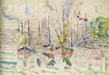 La Rochelle (akvarell papíron)