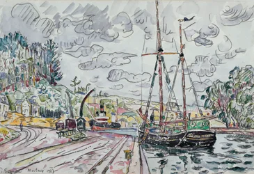 Pontrieux-i táj, 1927