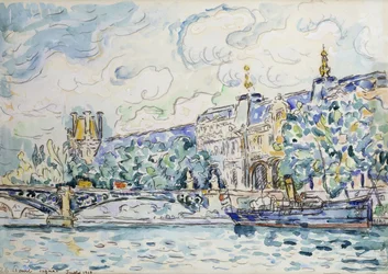 A Louvre-palota, 1910