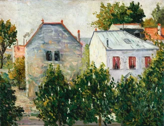 Külvárosi kert Asnières-ben, 1883