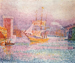 Marseille kikötője, 1907