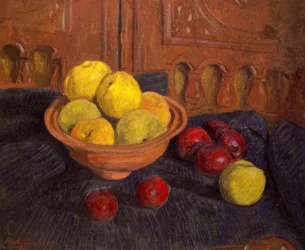 P.Sérusier, Csendélet almával / Festmény, 1915