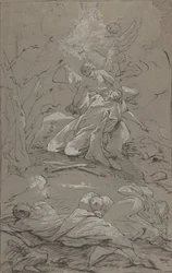 Krisztus a Getszemáni kertben, 1712-62.